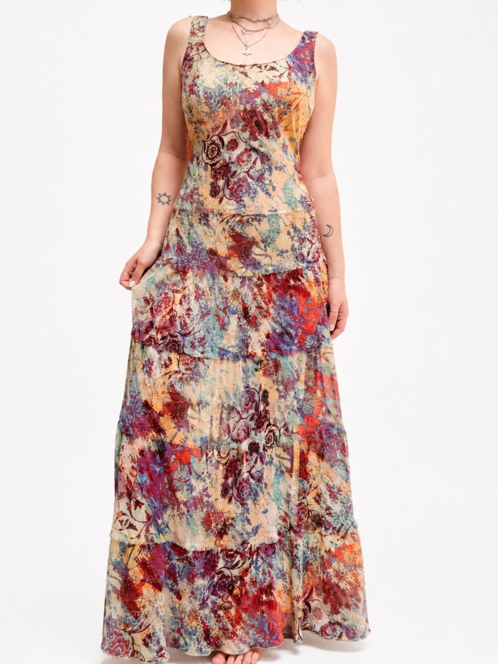 Vintage Boho Maxi Dress